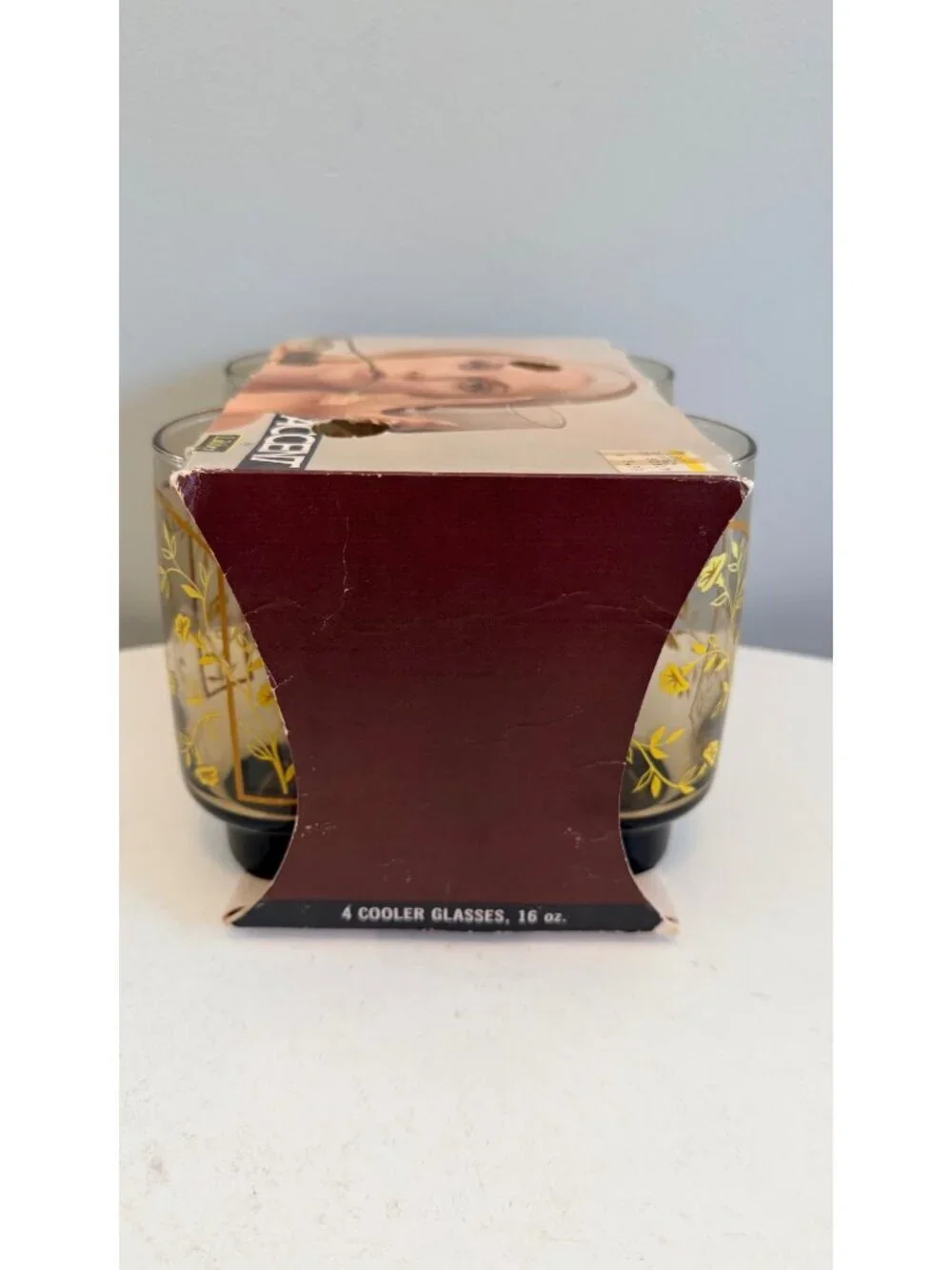 Libbey vintage accent